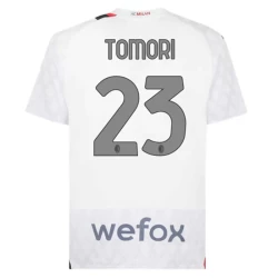 AC Milan Koszulka Piłkarska 2023-24 Tomori #23 Wyjazdowa Męska