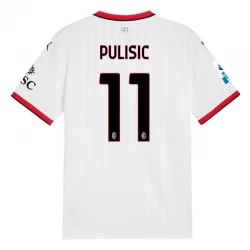 AC Milan Koszulka Piłkarska 2024-25 Christian Pulisic #11 Wyjazdowa Męska