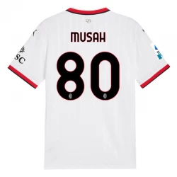 AC Milan Koszulka Piłkarska 2024-25 Musah #80 Wyjazdowa Męska