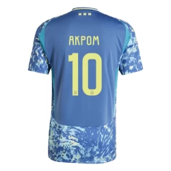 AFC Ajax Amsterdam Koszulka Piłkarska 2024-25 Akpom #10 Wyjazdowa Męska