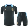 Argentyna Komplet Koszulka Treningowa 2024-25 Dark Szary