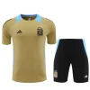 Argentyna Komplet Koszulka Treningowa 2024-25 Gold