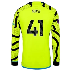 Arsenal FC Koszulka Piłkarska 2023-24 Declan Rice #41 Wyjazdowa Męska Długi Rękaw