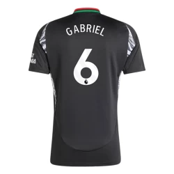 Arsenal FC Koszulka Piłkarska 2024-25 Gabriel Magalhães #6 Wyjazdowa Męska