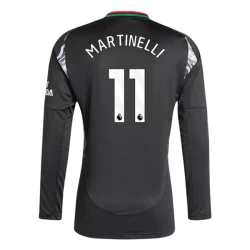 Arsenal FC Koszulka Piłkarska 2024-25 Gabriel Martinelli #11 Wyjazdowa Męska Długi Rękaw