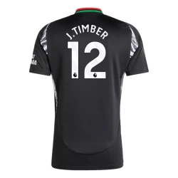 Arsenal FC Koszulka Piłkarska 2024-25 J.Timber #12 Wyjazdowa Męska