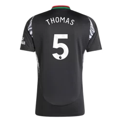 Arsenal FC Koszulka Piłkarska 2024-25 Thomas #5 Wyjazdowa Męska