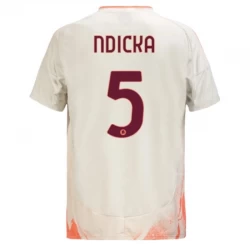 AS Roma Koszulka Piłkarska 2024-25 Ndicka #5 Wyjazdowa Męska