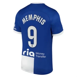 Atlético Madrid Koszulka Piłkarska 2023-24 Memphis Depay #9 Wyjazdowa Męska