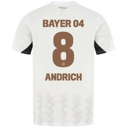 Bayer 04 Leverkusen Koszulka Piłkarska 2024-25 Andrich #8 Wyjazdowa Męska