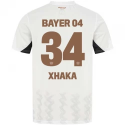 Bayer 04 Leverkusen Koszulka Piłkarska 2024-25 Granit Xhaka #34 Wyjazdowa Męska