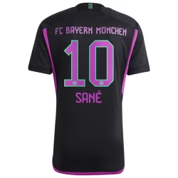 Bayern Monachium Koszulka Piłkarska 2023-24 Leroy Sané #10 Wyjazdowa Męska