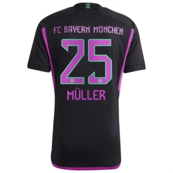 Bayern Monachium Koszulka Piłkarska 2023-24 Thomas Müller #25 Wyjazdowa Męska