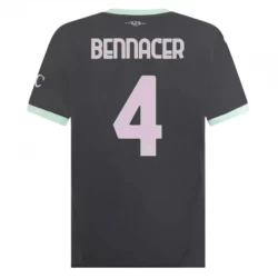 Bennacer #4 Koszulki Piłkarskie AC Milan 2024-25 Alternatywna Męska