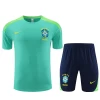 Brazylia Komplet Koszulka Treningowa 2024-25 Zielony