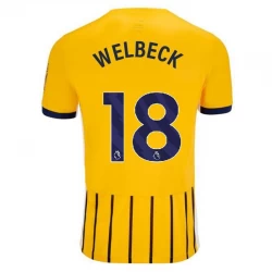 Brighton Hove Albion Koszulka Piłkarska 2024-25 Welbeck #18 Wyjazdowa Męska