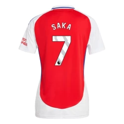 Damska Koszulka Arsenal FC Bukayo Saka #7 2024-25 Domowa