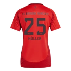Damska Koszulka Bayern Monachium Muller #25 2024-25 Domowa