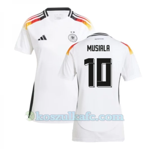 Damska Koszulka Jamal Musiala #10 Niemcy Mistrzostwa Europy 2024 Domowa