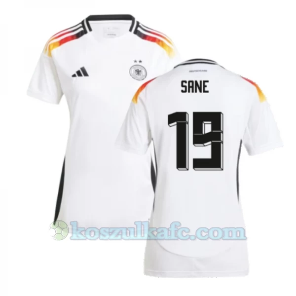 Damska Koszulka Leroy Sané #19 Niemcy Mistrzostwa Europy 2024 Domowa