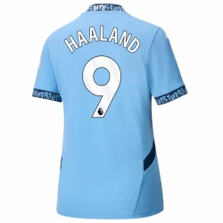 Damska Koszulka Manchester City Erling Haaland #9 2024-25 Domowa