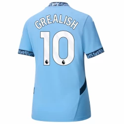 Damska Koszulka Manchester City Jack Grealish #10 2024-25 Domowa