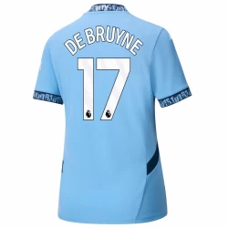 Damska Koszulka Manchester City Kevin De Bruyne #17 2024-25 Domowa