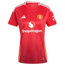 Damska Koszulka Manchester United 2024-25 Domowa