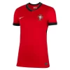 Damska Koszulka Cristiano Ronaldo #7 Portugalia Mistrzostwa Europy 2024 Domowa