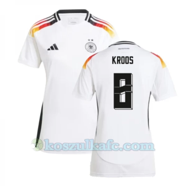 Damska Koszulka Toni Kroos #8 Niemcy Mistrzostwa Europy 2024 Domowa