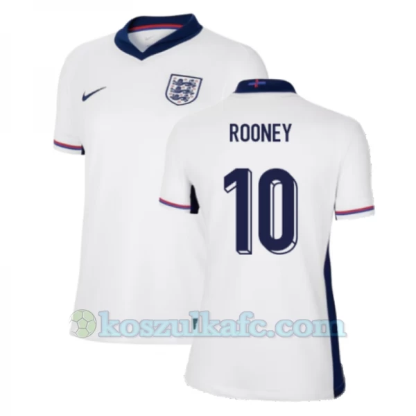 Damska Koszulka Wayne Rooney #10 Anglia Mistrzostwa Europy 2024 Domowa
