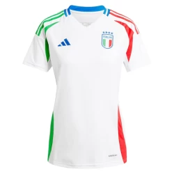 Damska Koszulka Włochy Mistrzostwa Europy 2024 Wyjazdowa