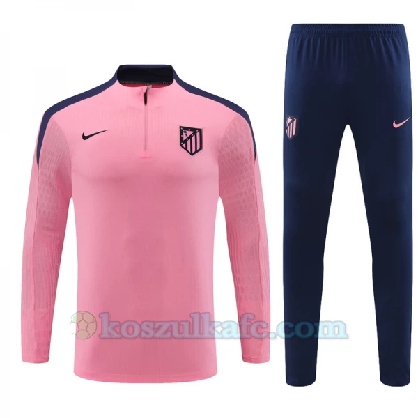 Dzieci Atlético Madryt Komplet Bluza Treningowa 2024-25 Różowy Player Version