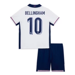 Dzieci Jude Bellingham #10 Strój Piłkarski Koszulka + Spodenki Anglia Mistrzostwa Europy 2024 Domowa
