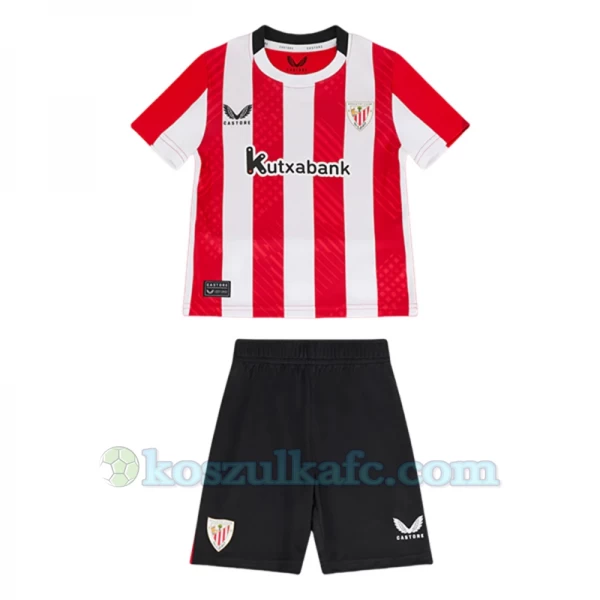 Dzieci Koszulka + Spodenki Athletic Club Bilbao 2024-25 Domowa