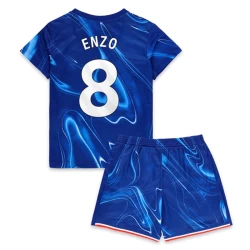 Dzieci Koszulka + Spodenki Chelsea FC Enzo Fernández #8 2024-25 Domowa