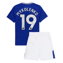 Dzieci Koszulka + Spodenki Everton FC Mykolenko #19 2024-25 Domowa