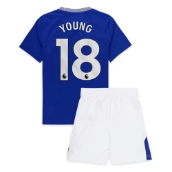 Dzieci Koszulka + Spodenki Everton FC Young #18 2024-25 Domowa