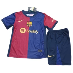 Dzieci Koszulka + Spodenki FC Barcelona 2024-25 Domowa