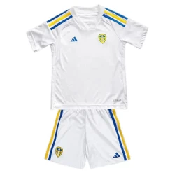 Dzieci Koszulka + Spodenki Leeds United 2023-24 Domowa
