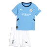Dzieci Koszulka + Spodenki Manchester City Erling Haaland #9 2024-25 Domowa