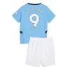 Dzieci Koszulka + Spodenki Manchester City Erling Haaland #9 2024-25 Domowa