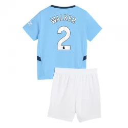 Dzieci Koszulka + Spodenki Manchester City Kyle Walker #2 2024-25 Domowa