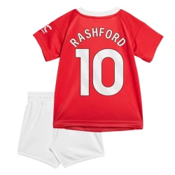 Dzieci Koszulka + Spodenki Manchester United Marcus Rashford #10 2024-25 Domowa