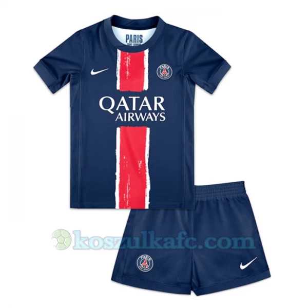 Dzieci Koszulka + Spodenki Paris Saint-Germain PSG 2024-25 Domowa