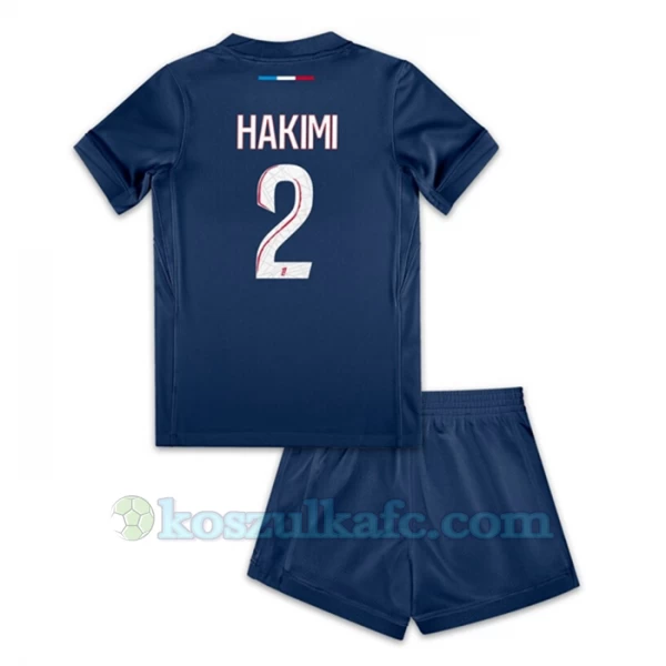 Dzieci Koszulka + Spodenki Paris Saint-Germain PSG Achraf Hakimi #2 2024-25 Domowa