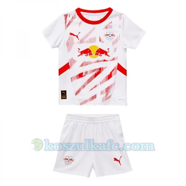 Dzieci Koszulka + Spodenki RB Leipzig 2024-25 Domowa