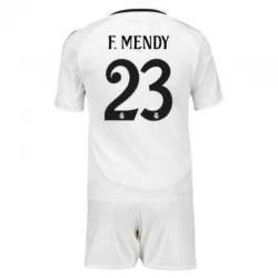 Dzieci Koszulka + Spodenki Real Madryt F.Mendy #23 2024-25 Domowa