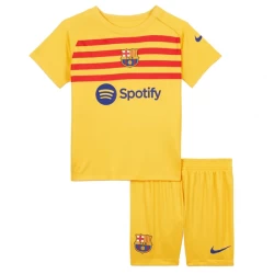 Dzieci Koszulki Piłkarskie FC Barcelona 2023-24 Fourth