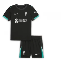 Dzieci Liverpool FC Strój Piłkarski Koszulka 2024-25 Wyjazdowa